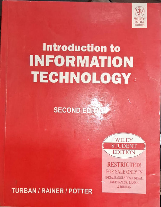 Introduction to Information Technology