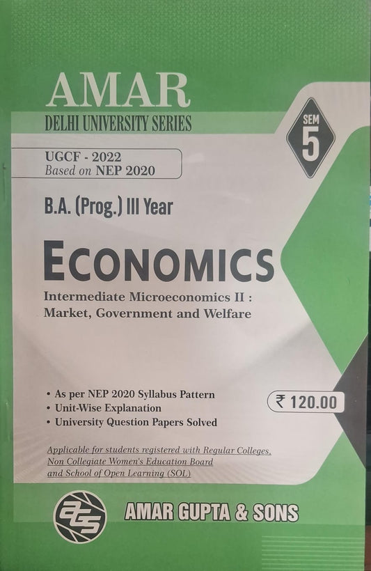 B.A. Hons. III YEAR English Sem 5