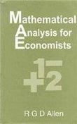MATHEMATICAL ANALYSIS FOR ECONOMISTS