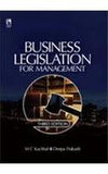 Business Legislation For Management 3/e PB