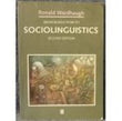 An Introduction To Sociolinguistics (Blackwell Textbooks in Linguistics S.)