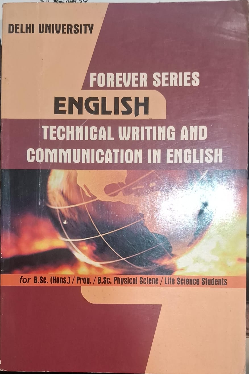 English Technical Writing and Communication in English