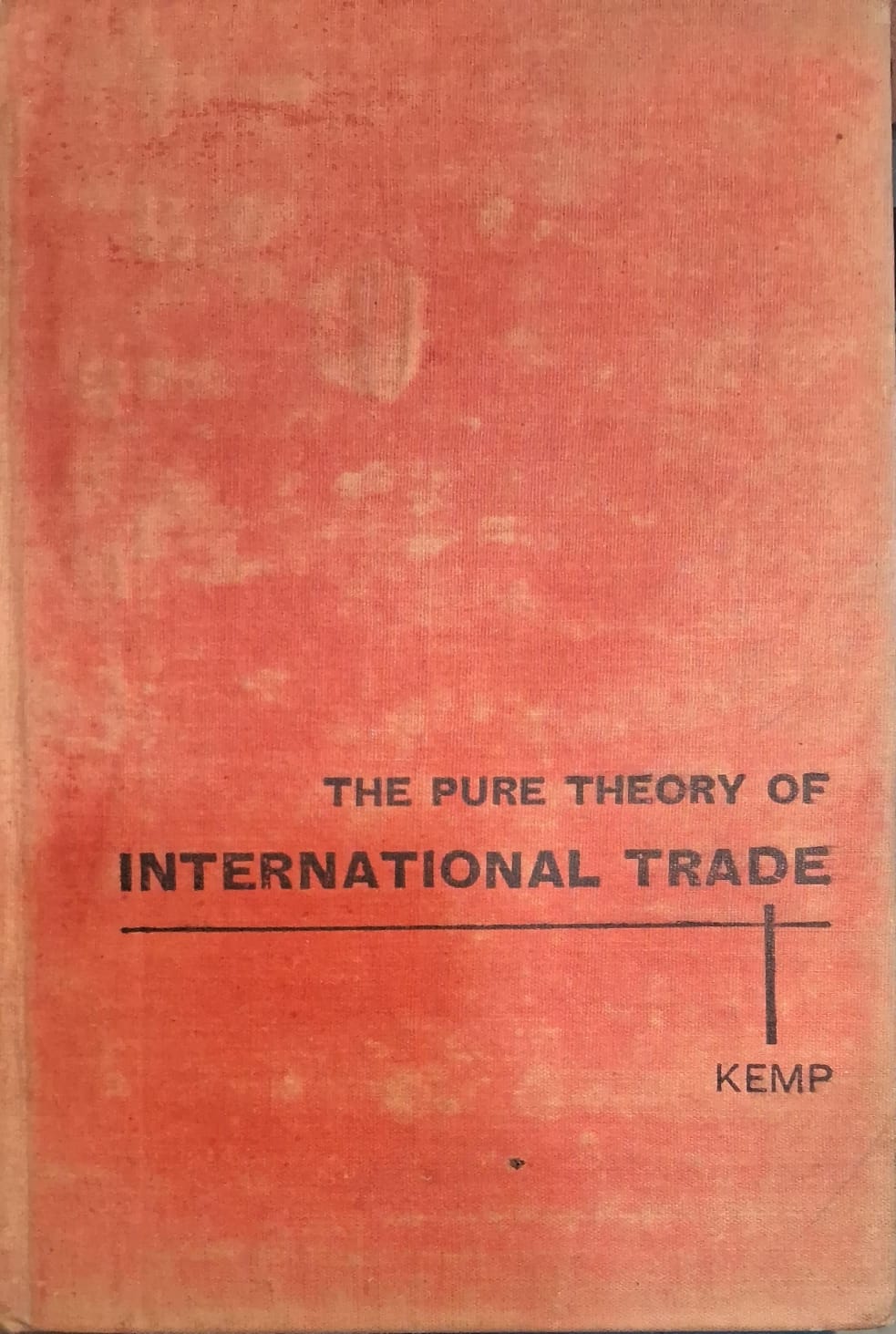 The Pure Theory of International Trade