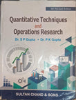 Quantitative Techniques and Operations Research