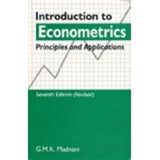 Introduction To Econometrics: Principles And Applications