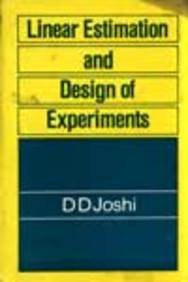 Linear Estimation and Design of Experiments