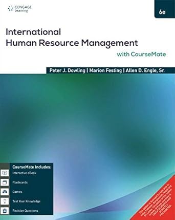 International Human Resource Management With Coursemate