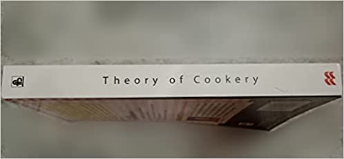 THEORY OF COOKERY