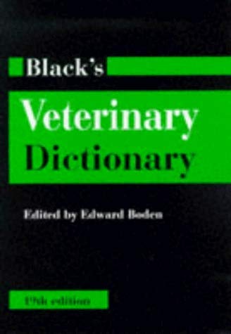 Black's Veterinary Dictionary (Reference)
