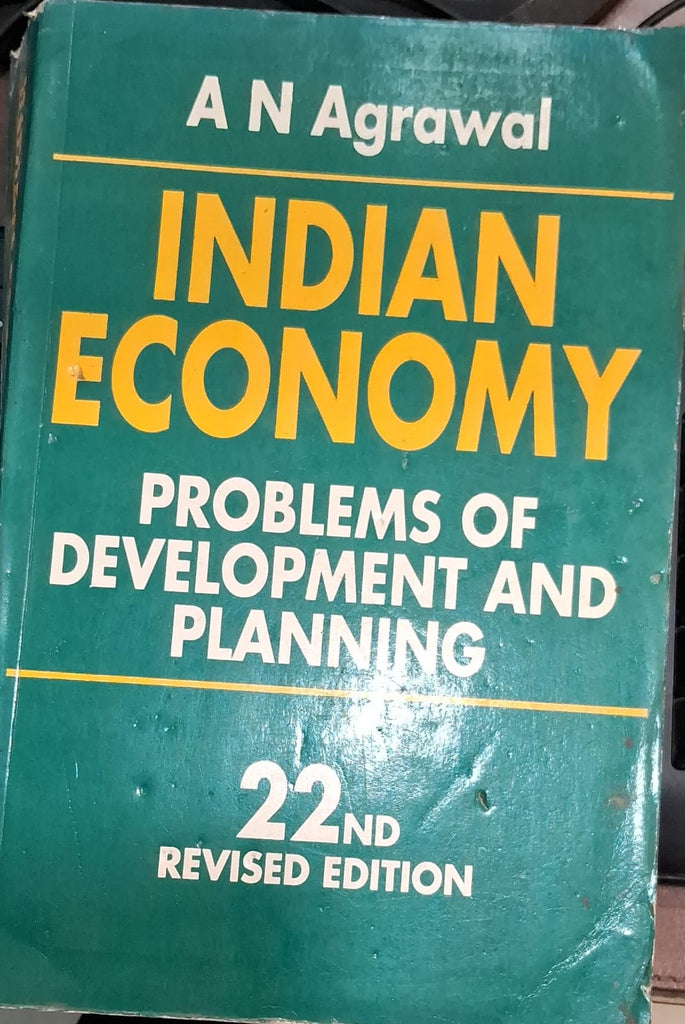 Indian economy Problems of development and planning – Book Land DU