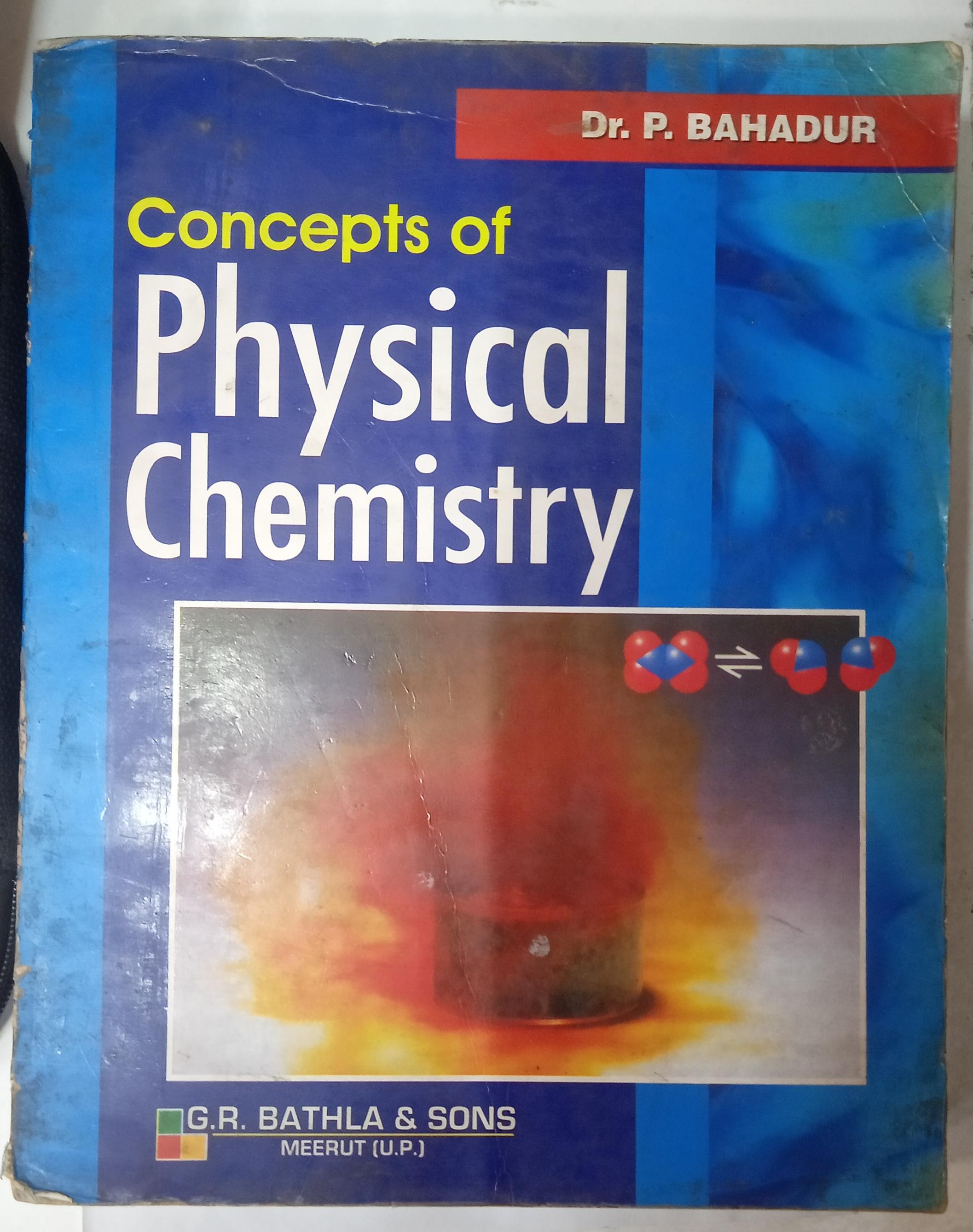 Concepts of Physical Chemistry
