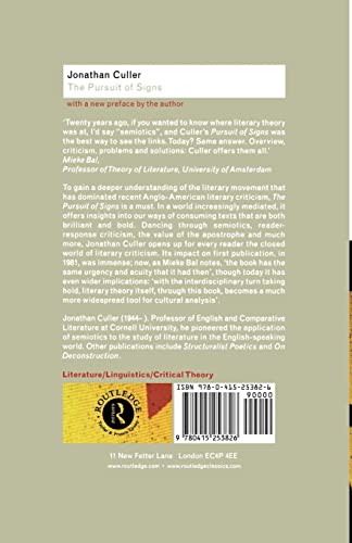 The Pursuit Of Signs