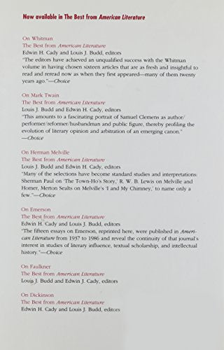 On Hawthorne: The Best from American Literature