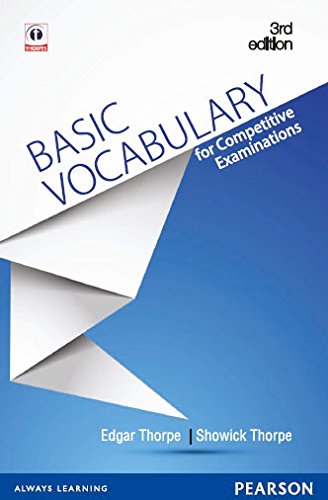 Basic Vocabulary for Competitive Examinations, 3/e