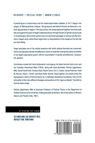 Feminist Interpretations of G.W.F. Hegel