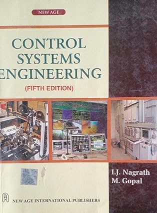 Control Systems Engineering By IJ Nagrath (Second Hand & Used Book) (S) DDDD