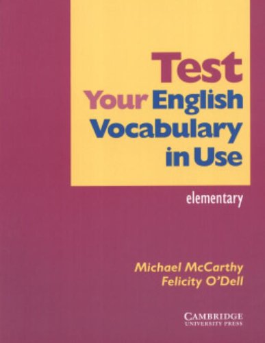 Test Your English Vocabulary in Use: Elementary