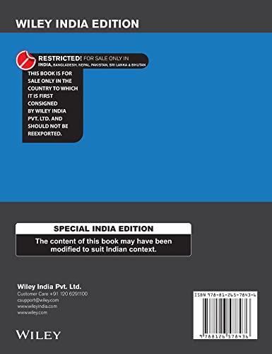 Kittel's Introduction to Solid State Physics, Wiley India Edition