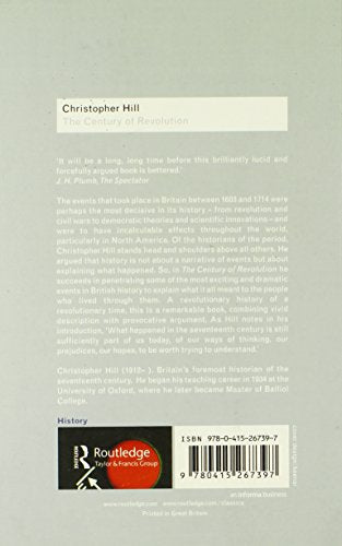 The Century Of Revolution: 1603-1714