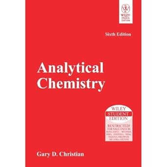 Analytical Chemistry, 6ed