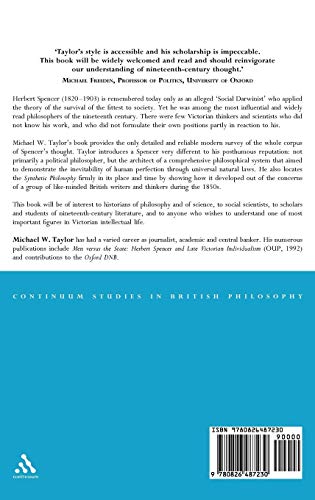 The Philosophy of Herbert Spencer (Continuum Studies in British Philosophy)