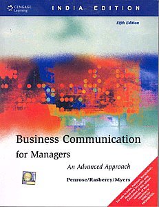 Business Communication for Managers: An Advanced Approach