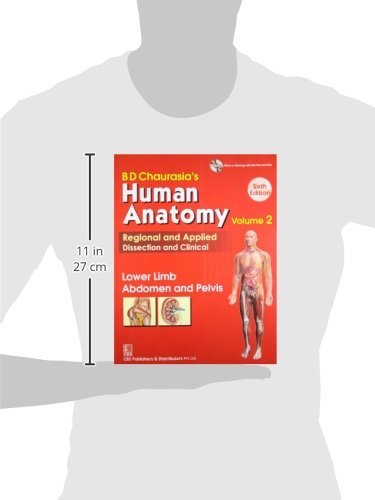 HUMAN ANATOMY 6E, VOL. 2- LOWER LIMB, ABDOMEN AND PELVIS (PB-2015) (BD Chaurasia's Human Anatomy Regional and Applied Dissection and Clinical: Lower Limb Abdomen and Pelvis) CHAURASIA B. D
