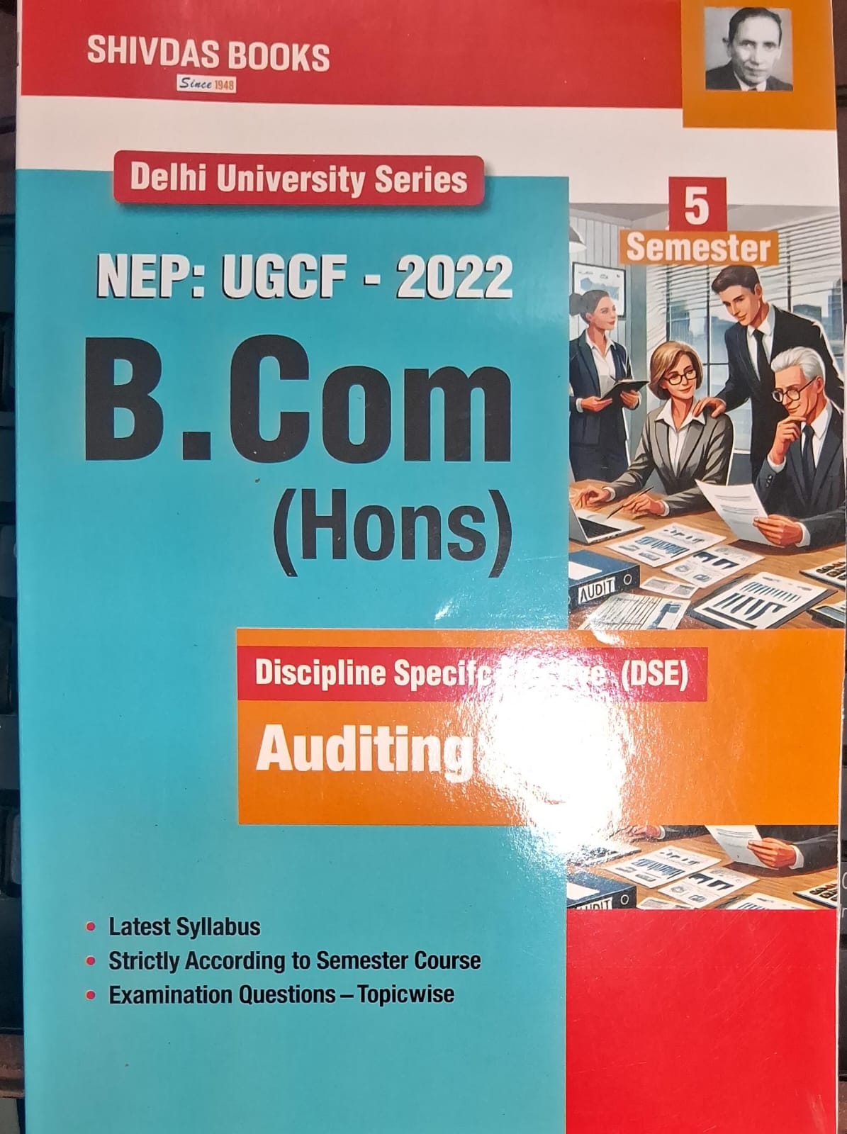 B.com (Hons) Auditing Semester 5