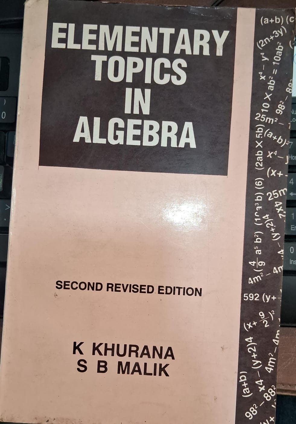 Elementary Topics Algebra