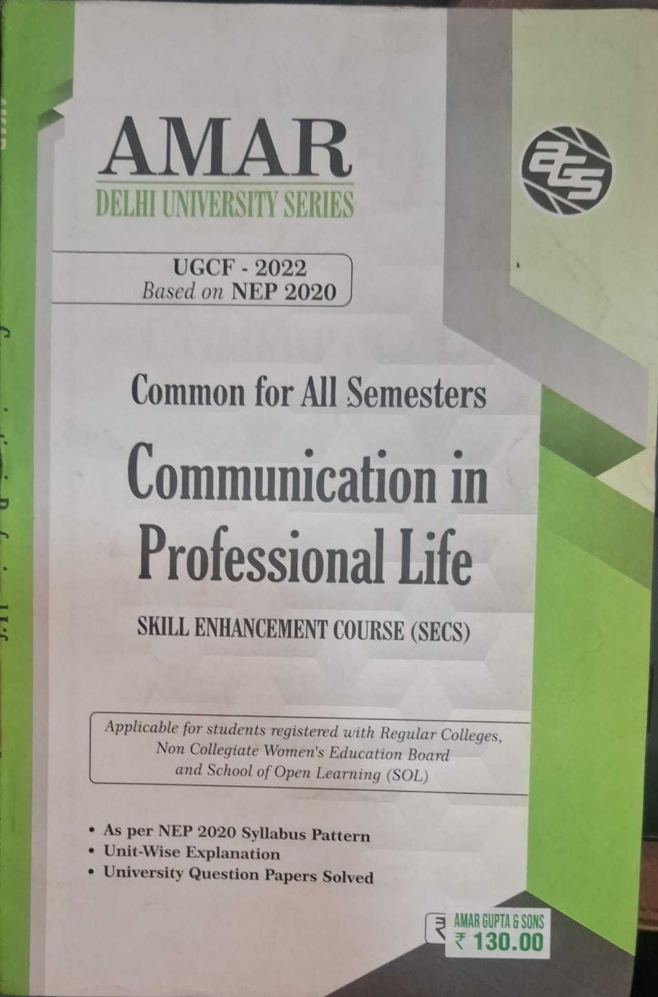 Common for all Semester Communication in Professional Life