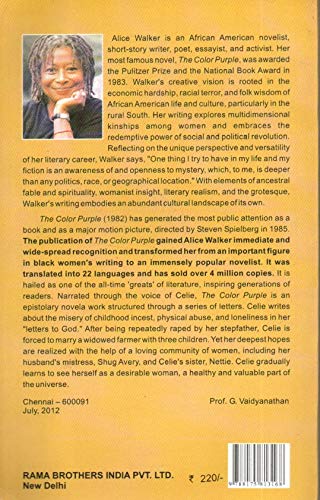 Alice Walker : The color Purple