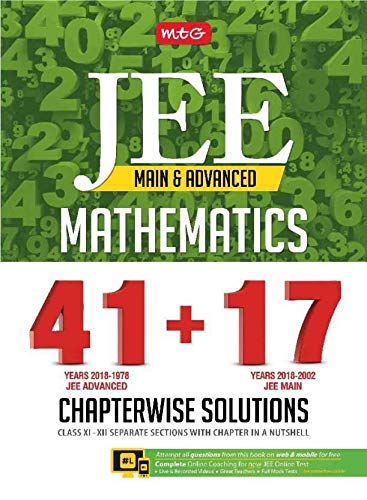 41+ 17 Years Chapterwise Solutions Maths for JEE (Adv + Main)