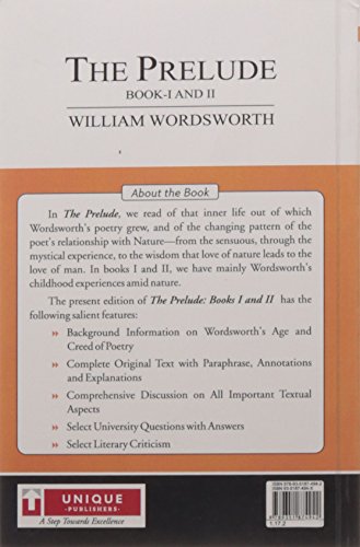 The Prelude: Book I & II