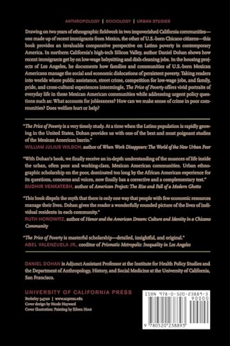 The Price of Poverty: Money, Work, and Culture in the Mexican-American Barrio