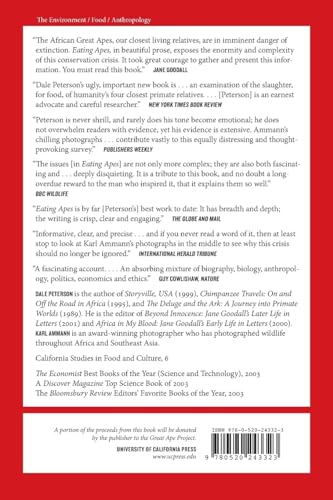 Eating Apes: Volume 6 (California Studies in Food and Culture)