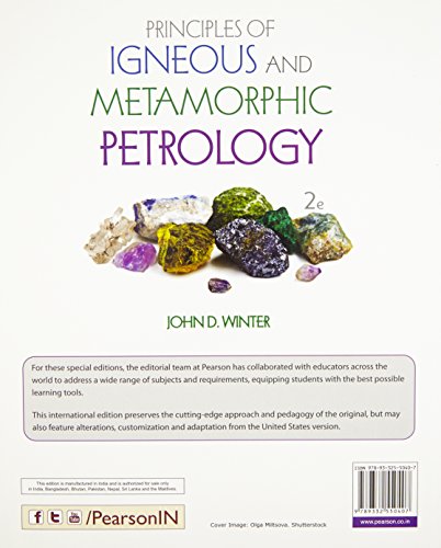 Principles of Igneous and Metamorphic Petrology 2e