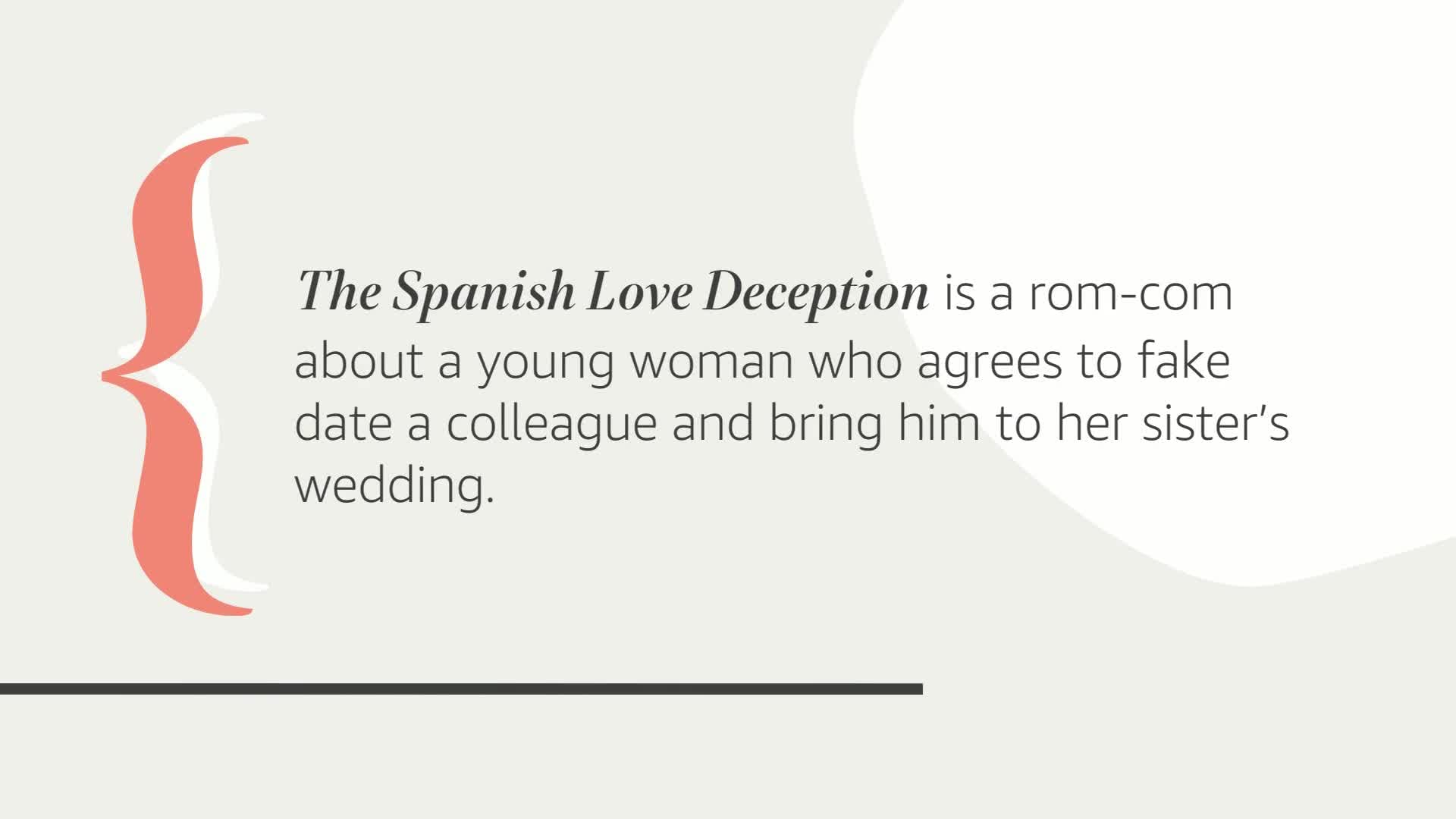 Spanish Love And Deception