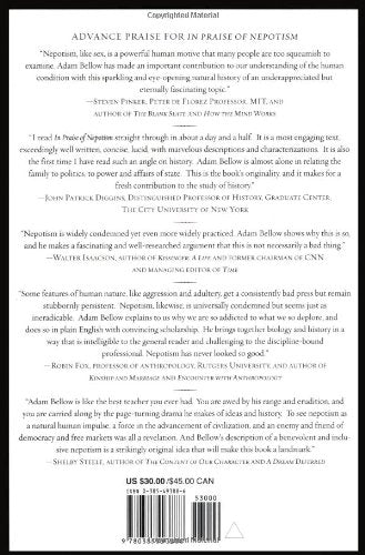 In Praise of Nepotism: A Natural History