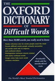 The Oxford Dictionary of Difficult Words