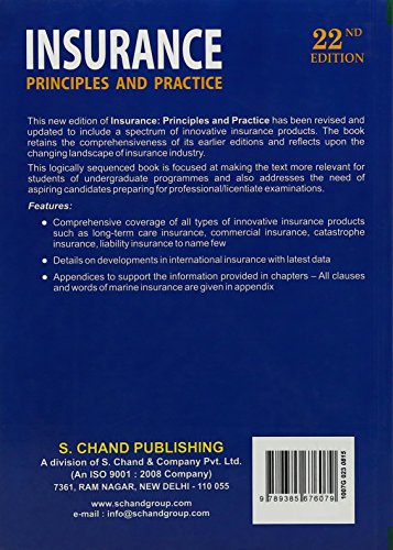 Insurance: Principles And Practice