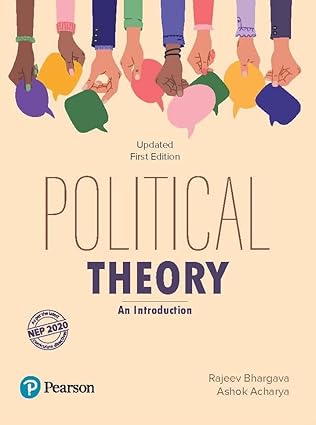 Political Theory - An Introduction | As per the Latest NEP 2020 Curriculum | Updated First Edition