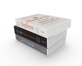 YUVAL NOAH HARARI 3 BOOKS BOXSET: Sapiens, Homo Deus, Book Lovers, & 21 Lessons for the 21st Century | Discover the epic story of humankind | Top 100 Books of the 21st Century