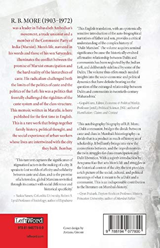 Memoirs of a Dalit Communist: The Many Worlds of R.B. More