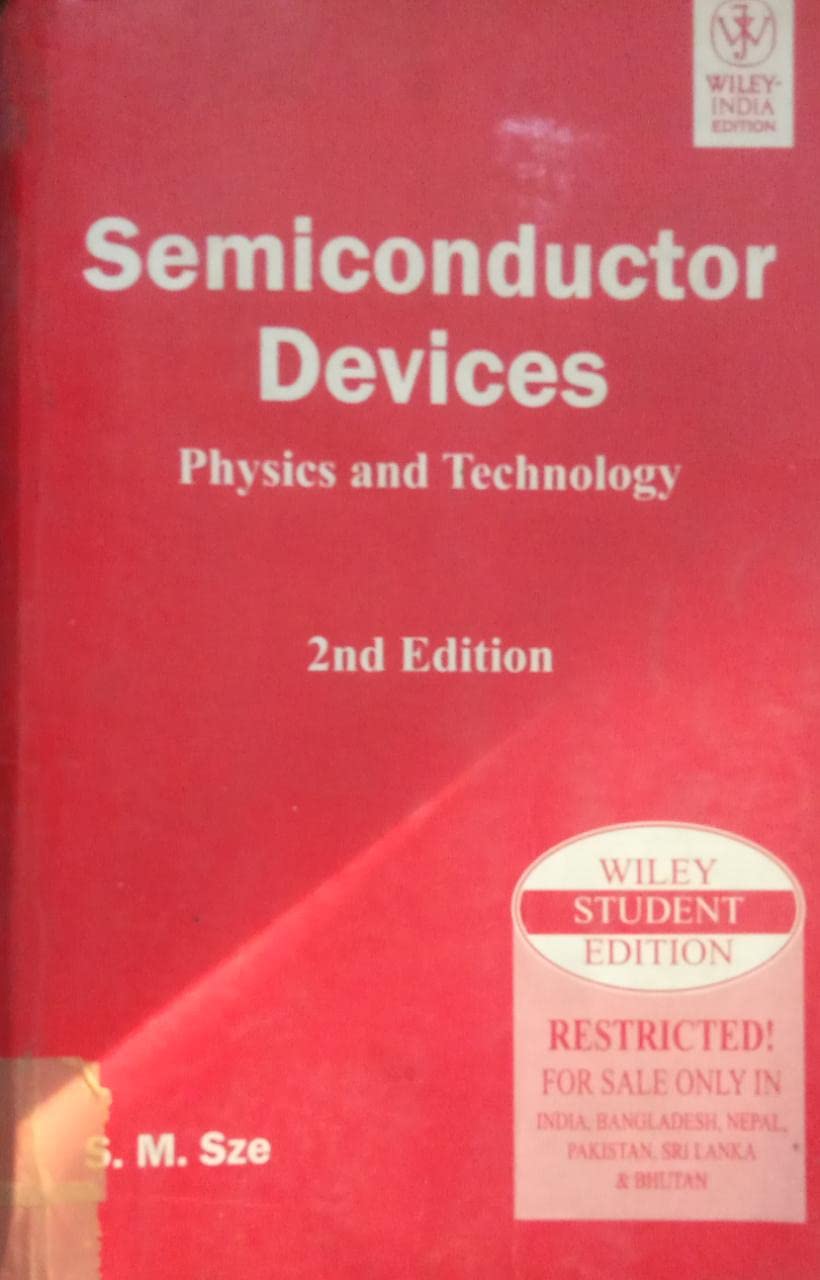 Semiconductor Devices Physics and Technology