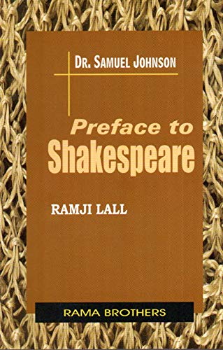 Preface to Shakespeare: Samuel Johnson