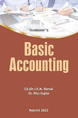Taxmann's Basic Accounting – Thorough analysis & new insights on basic accounting and interpretation in simple language for non-commerce background students with graded illustrations
