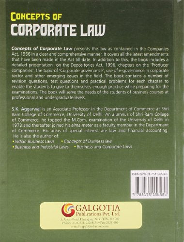 Concept of Corporate Law
