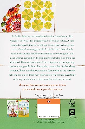 Wise and Otherwise: 51 Inspiring Life Lessons and Heartfelt Stories by Sudha Murty