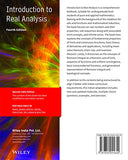 Introduction to Real Analysis, 4ed, An Indian Adaptation