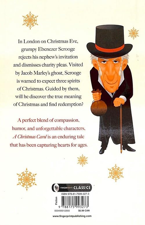 A Christmas Carol by Charles Dickens - A Timeless Holiday Classic | Love and Compassion | A Gripping Story of Redemption and Forgiveness | Victorian England | A Masterpiece on Generosity and Empathy | Classic Literature